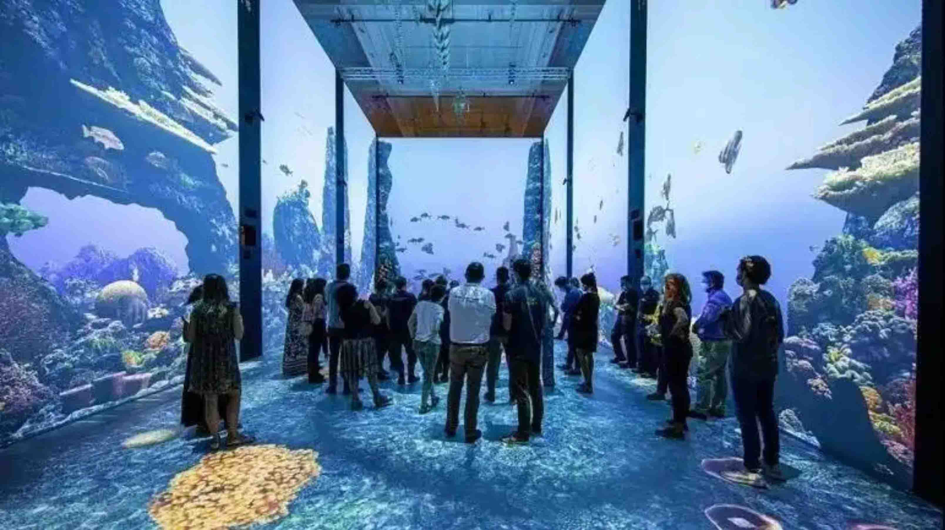 海洋馆展厅设计|三维|展览|A小余 - 原创作品 - 站酷 (ZCOOL)