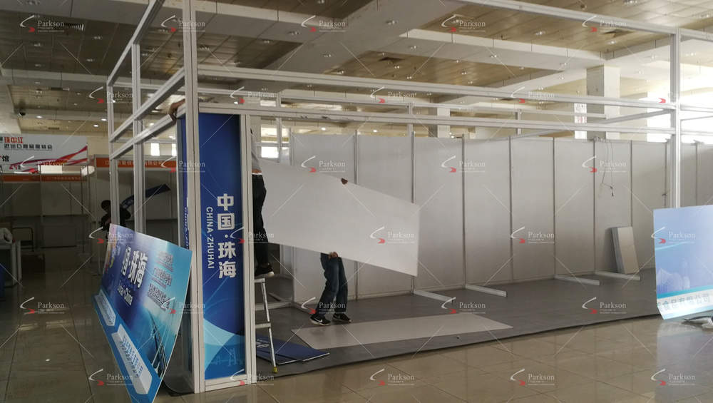 珠中江展珠海展位施工过程